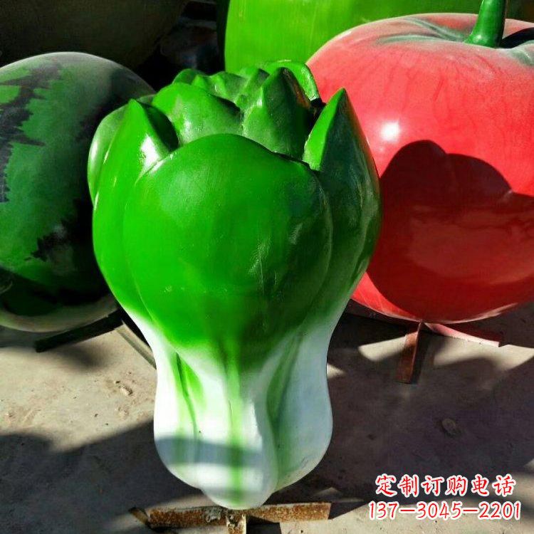 招財(cái)大白菜雕塑