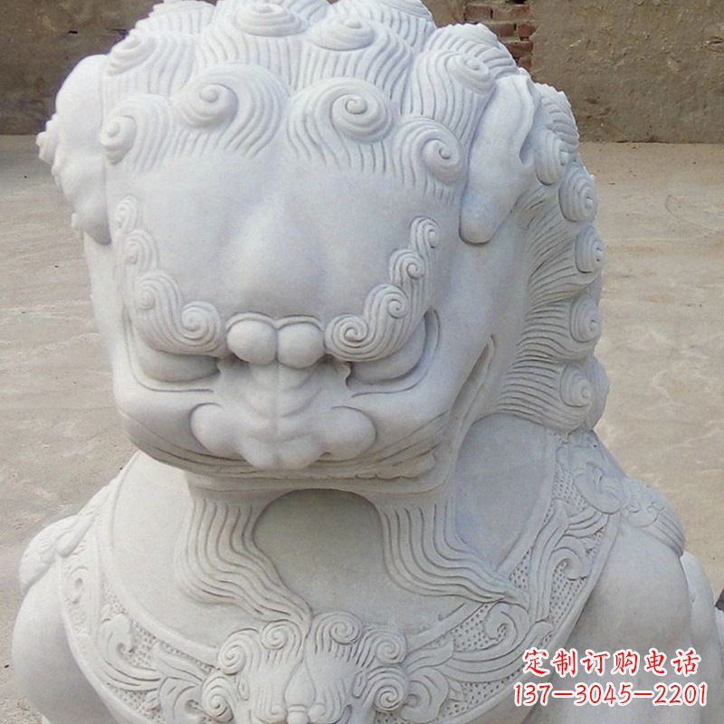 “獅子之美”展現(xiàn)石雕藝術(shù)的精美