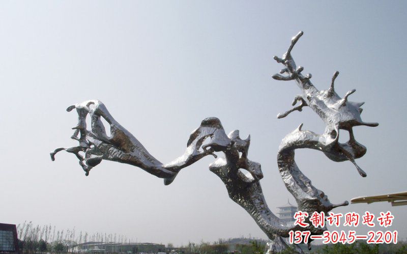 不銹鋼水花公園雕塑