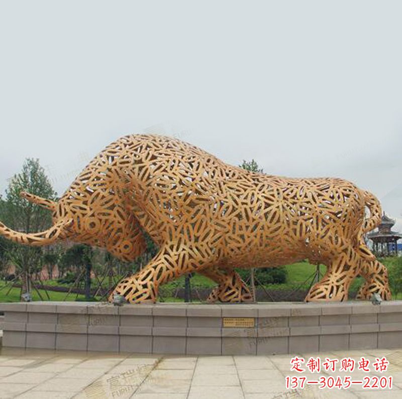 不銹鋼網(wǎng)格動物雕塑——創(chuàng)造獨特的公園景觀