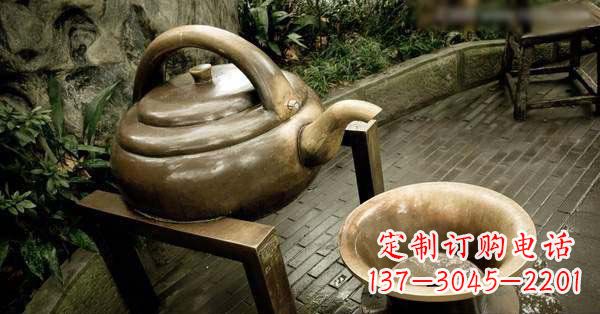 茶壺雕塑——精致的藝術(shù)品