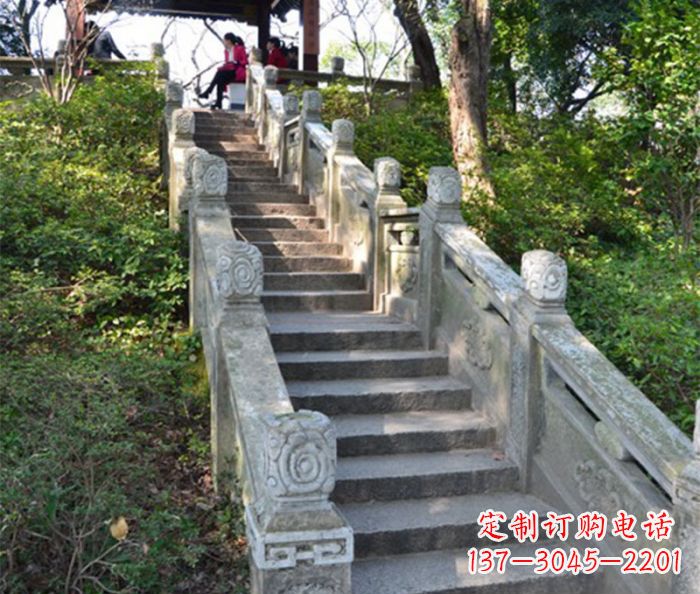 大理石寺廟石雕欄板 (3)