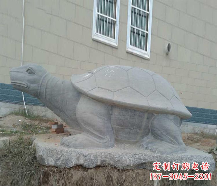 大理石烏龜公園動物石雕