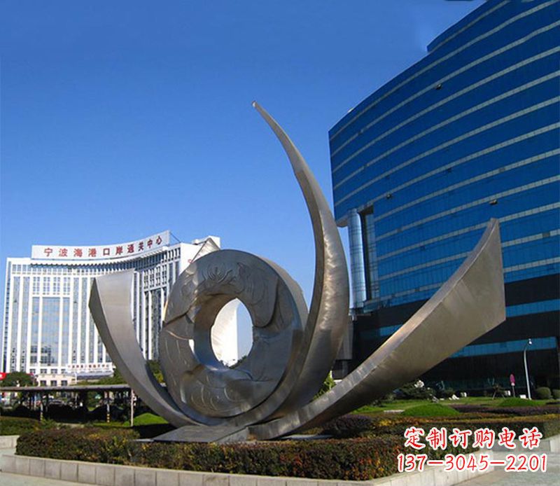 單位抽象景觀雕塑
