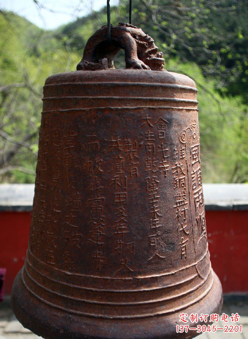 銅鐘雕塑 - 仿古/銅鐘