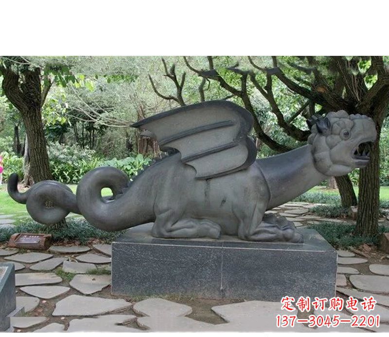 公園動(dòng)物恐龍石雕