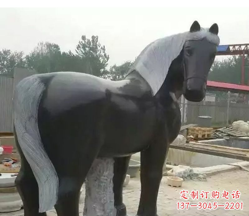 品質卓越的小馬石雕