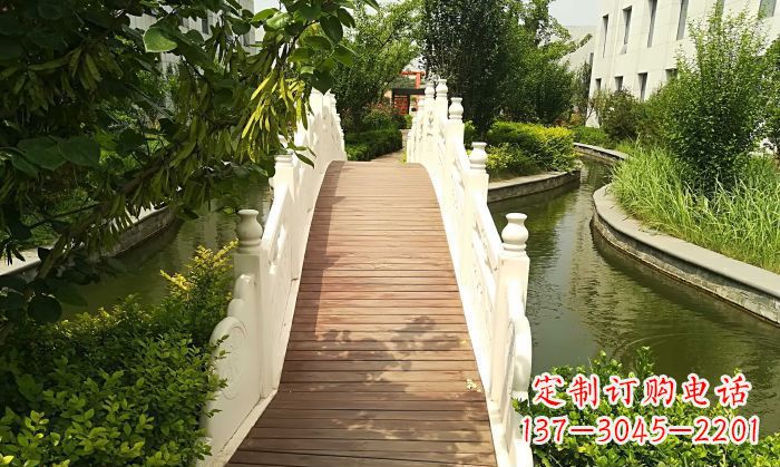 公園漢白玉石拱橋 (5)