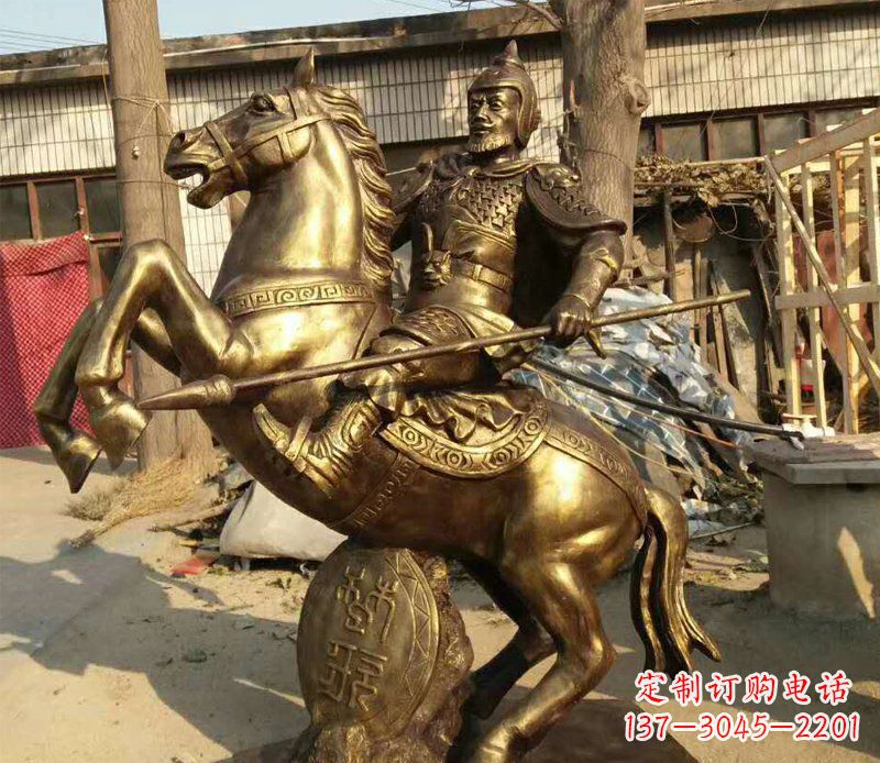 公園/景觀/將軍/騎馬/銅雕-公園景觀將軍騎馬銅雕