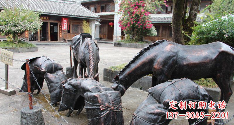 公園/動物/銅雕-公園馬動物銅雕 (7)