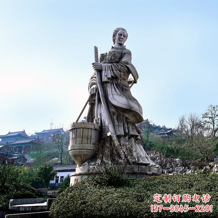 古代美女文姜景觀雕塑