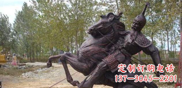 古代/騎馬/人物/公園/景觀/銅雕-古代騎馬人物公園景觀銅雕 (2)