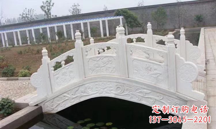 拱橋石雕戶(hù)外擺件園林景觀(guān)雕塑