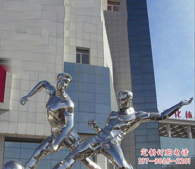 廣場(chǎng)/不銹鋼/足球/運(yùn)動(dòng)-廣場(chǎng)不銹鋼踢足球運(yùn)動(dòng)雕塑 廣場(chǎng)/不銹鋼/足球/運(yùn)動(dòng)-廣場(chǎng)不銹鋼踢足球運(yùn)動(dòng)雕塑