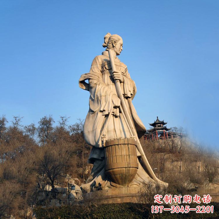 景區(qū)景點(diǎn)歷史名人古代著名美女文姜大型景觀雕塑