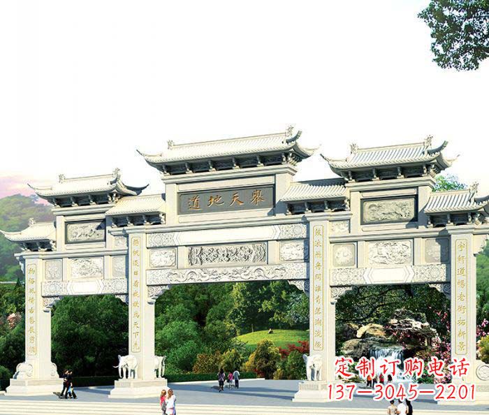 三門雕塑 - 景區(qū)/三門/石雕/牌坊 三門雕塑 - 景區(qū)/三門/石雕/牌坊