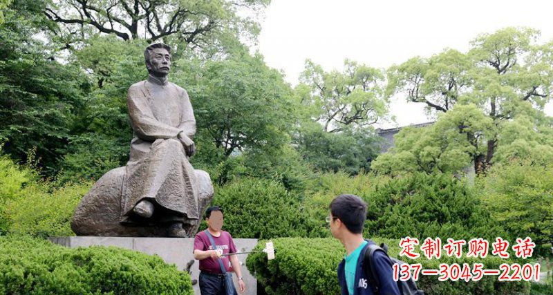 魯迅公園人物銅雕