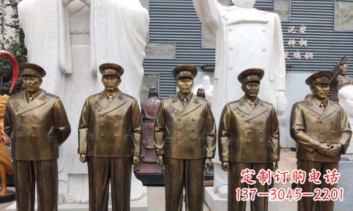 十大元帥銅雕