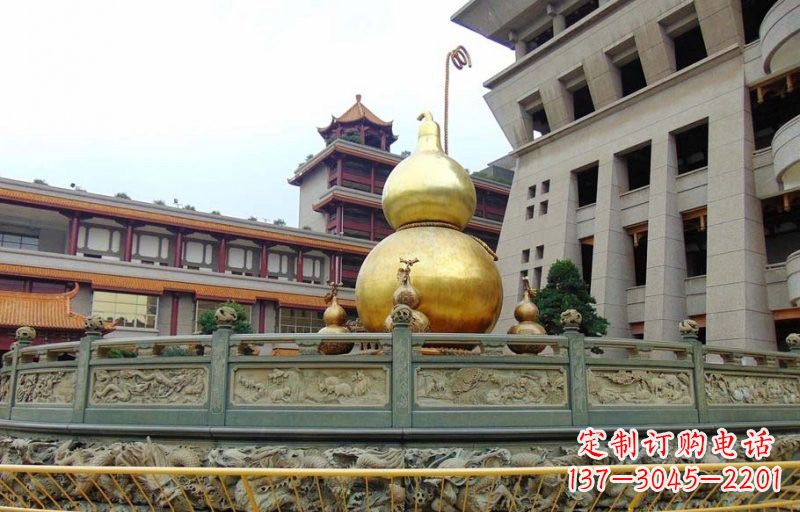 銅雕/葫蘆/公園/景觀-銅雕葫蘆公園景觀雕塑