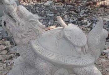 石雕招財(cái)神獸龍龜