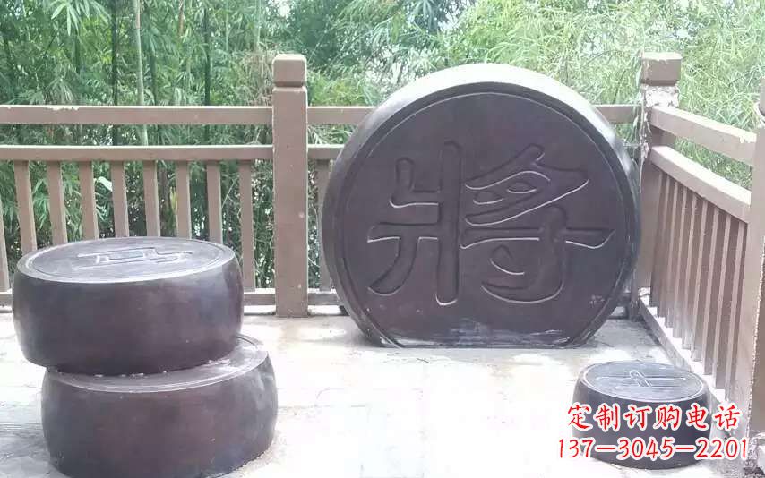 象棋景觀(guān)銅雕