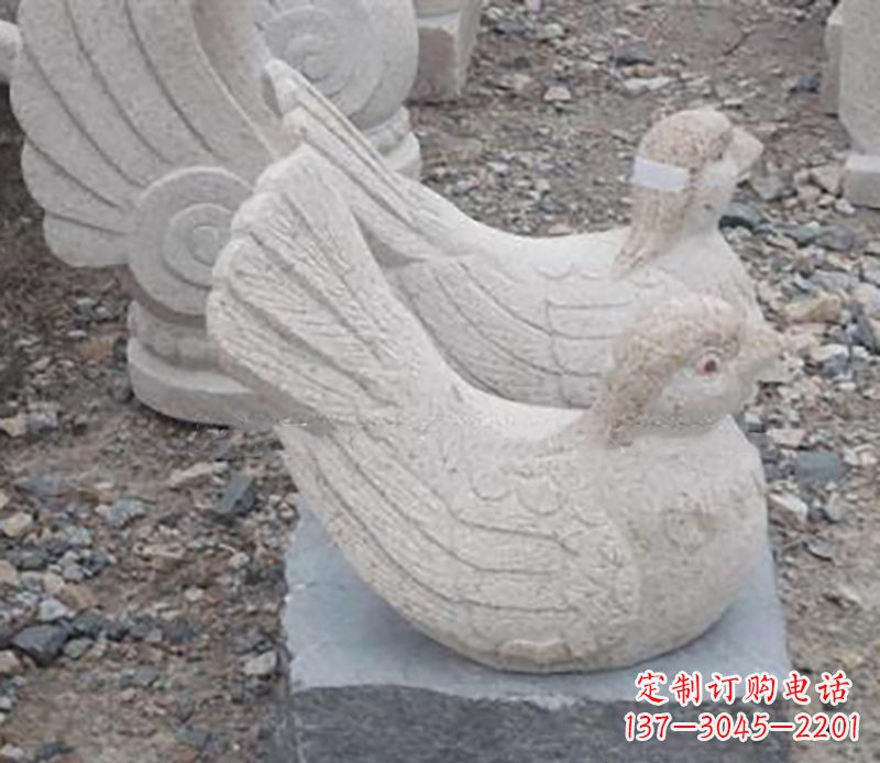 鴛鴦/石雕-鴛鴦石雕 鴛鴦/石雕-鴛鴦石雕