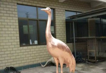 仙鶴公園動物銅雕