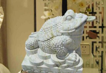 招財(cái)神獸金蟾石雕