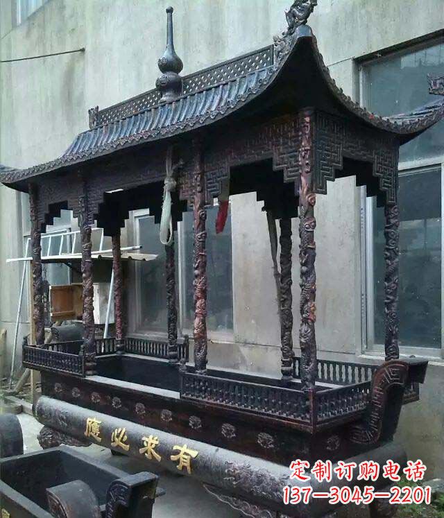 鑄銅/寺廟/香爐/銅雕-鑄銅寺廟香爐銅雕 (2)